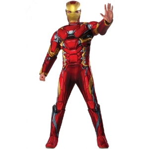 Iron Man Costume Civil War - Adult Mens Superhero Costumes